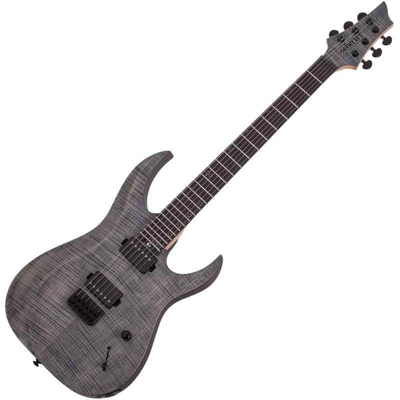 Schecter Sunset-6 Extreme Electric Guitar - Grey Ghost image 1