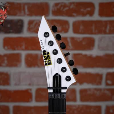 ESP Custom Shop Chris Degarmo Signature M-II HS Snow White with Triryche Empire Logo 2026 w/OHSC image 9
