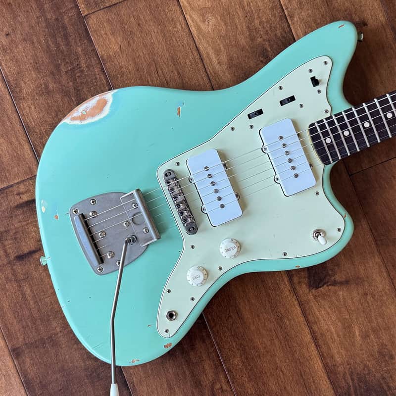 Nash Guitars Model JM-63 Surf Green Lollar Pickups Rosewood Neck NG6070 image 1