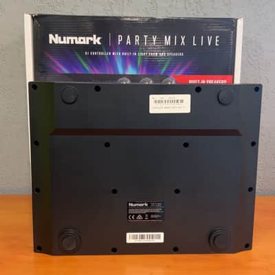 Numark Party Mix Live DJ Controller with Lights 2021 - Present - Black image 2