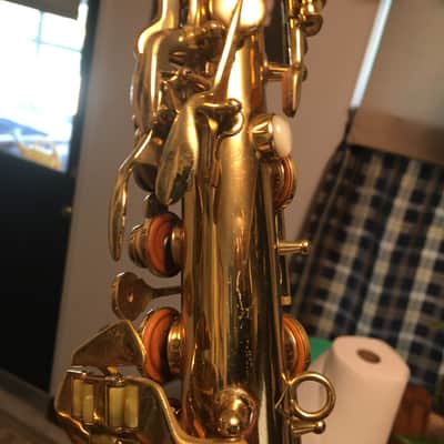 SUMMER DEAL CONN SAXOPHONE 6M VIII 1937 NAKED LADY ORIGNAL CASE , MOUTHPIECE , NEWER PADS , NICE SHAPE image 9