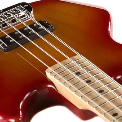 G&L USA L-1500 Bass, Cherryburst, Maple image 4