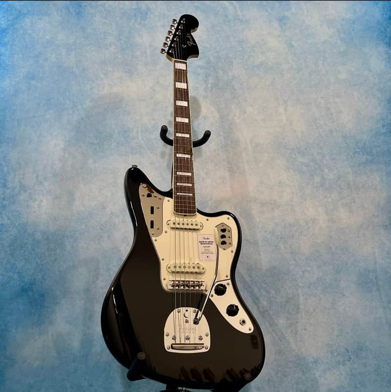 *NEW IN BOX* 2026 Fender Japan Traditional II Late 60s Jaguar Black FSR, Japan MIJ image 1