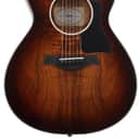 Taylor 222ce-K DLX Grand Concert Acoustic-electric Guitar - Tobacco