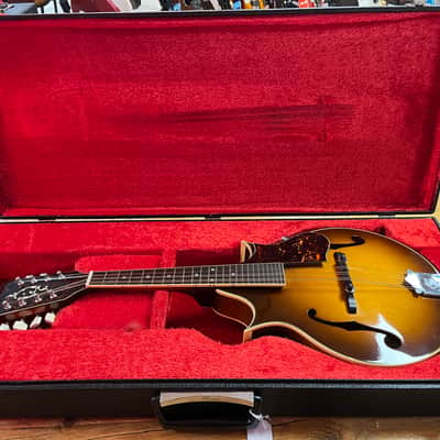 Aria M-300 Two Point Mandolin Japan 1970's - Sunburst image 12