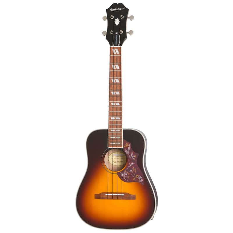 Epiphone Hummingbird Ukulele Tobacco Burst W/BAG image 1