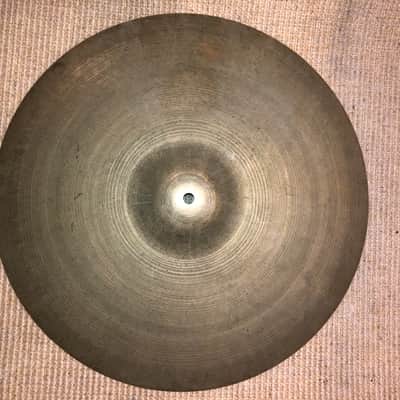 Zildjian Avedis 1950’s 18” small stamp Crash Cymbal image 1