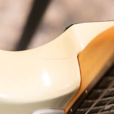 Squier 1995 Standard Stratocaster with Rosewood Fretboard Made in Korea, Olympic White - Used image 16