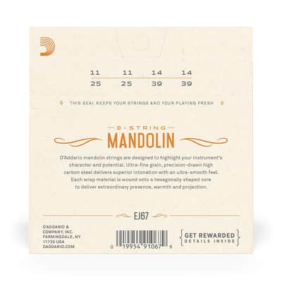 Immagine D'Addario EJ67 Nickel Mandolin Strings - 3