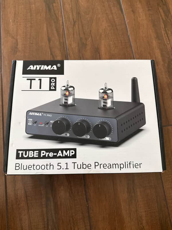 AIYIMA T1 tube pre amp 2023-2024 - Black