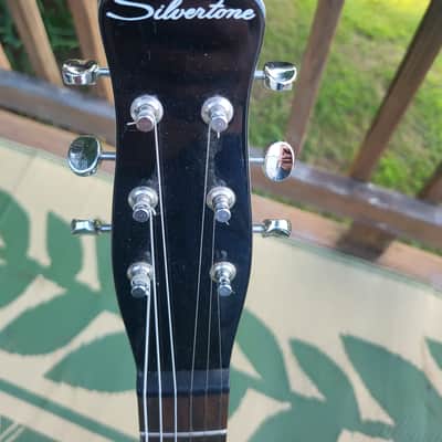 Silvertone 1303/U2 Reissue 2010s - Silverburst image 7