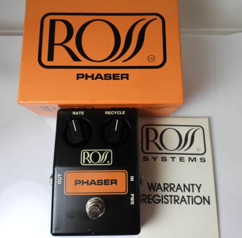 Vintage Ross Phaser Phase Shifter Effects Pedal Free USA Shipping image 1