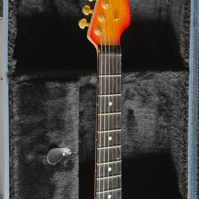 early-90s Valley Arts Custom Pro T-shape Tele Sunburst Mike McGuire signed image 25