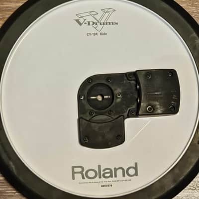 Roland CY-13R Ride Cymbal Pad w/ Boom Arm, Clamp & Cables – V-Drums image 4