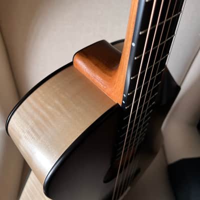 2025 Po Sans Parlor 00 Ancient Japanese Cedar / Euro Maple Fretboard Summit Show image 13
