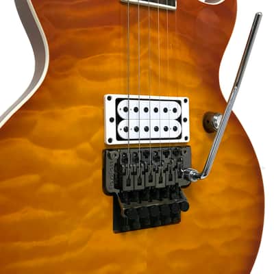 Samick JTR Design Linda LN20FR Floyd Rose Electric Guitar - Faded Burst image 3