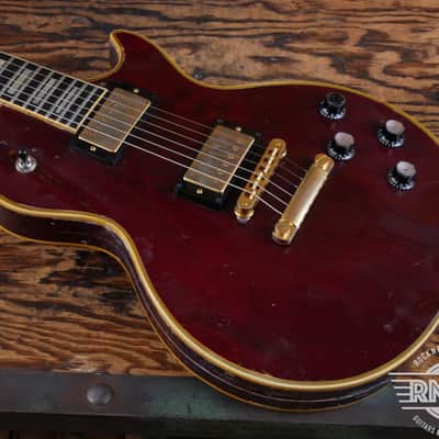 1976 Gibson Les Paul Custom - Wine Red image 6