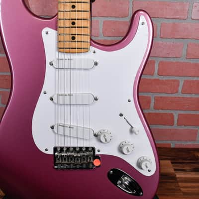 Fender NOS Custom Shop Rare One Off “Custom Clapton” Stratocaster Burgundy Mist 1990 w/OHSC/COA (video) image 10