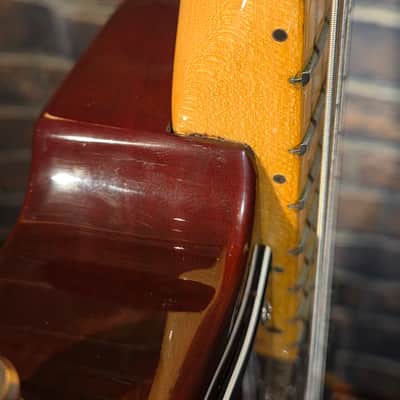 Vintage 1978 Fender Telecaster Deluxe Wine Red w/ OHSC & Owner's Manual - ONE OWNER, SUPER RARE!! image 12