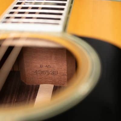 Martin D-45 Vintage 1982 Acoustic Guitar with Hardshell Case - Used image 23