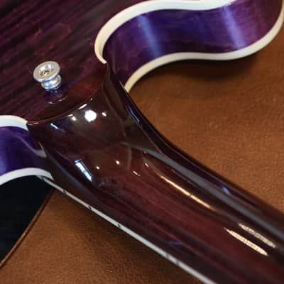 Minty! 2025 Gibson ES-335 Block Limited Edition Semi-Hollow Electric Guitar Figured Trans Purple + OHSC image 20