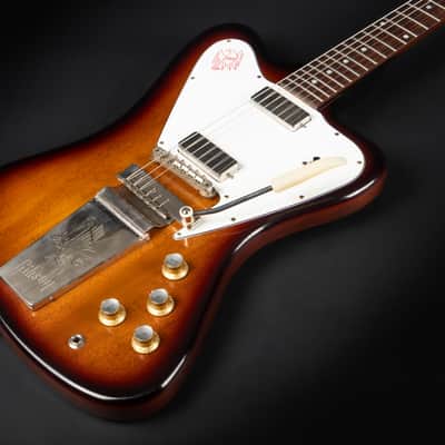 2023 Gibson Custom Shop '65 Non-Reverse Firebird V Reissue with Maestro Vibrola - Vintage Sunburst VOS | USA Mini Humbucker 3.6kg | CoA OHSC image 6