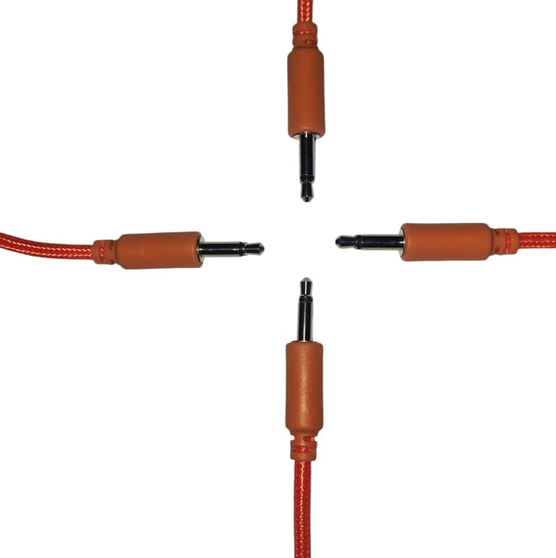 3.5mm Braided Eurorack Patch Cable image 1