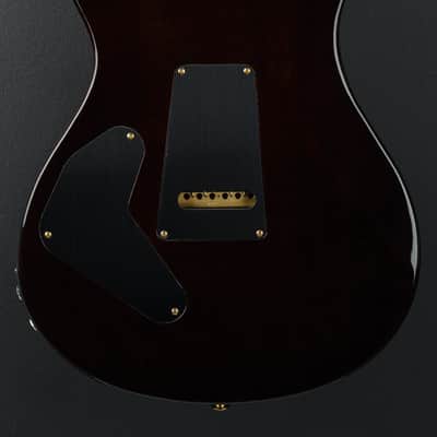 Paul Reed Smith Custom 24 Piezo 10 Top - Black Gold Wraparound Burst image 4