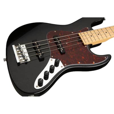 Sadowsky MetroExpress 21-Fret Vintage J/J 4-String Bass, Maple, Solid Black image 3