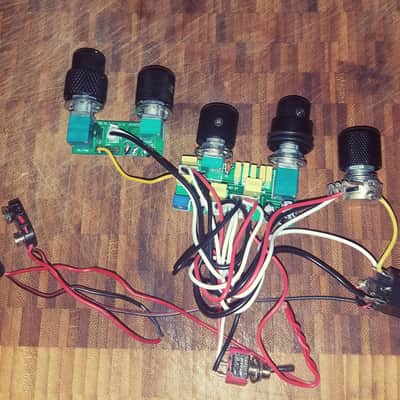 Sire-marcus miller MARCUS HERITAGE-3 Preamp/MARCUS BLUE HUMBUCKER SET 2018 image 2