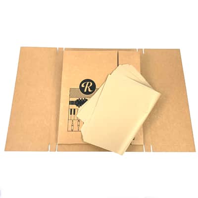 52" Reverb Shipping Kit | Box w/ Packing Paper | Fits Basses, Extra Large Electric/Acoustic Guitars & Cases, Keyboards image 1