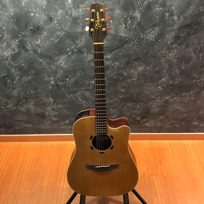 Takamine EN10c Natural Finish Acoustic Guitar | Reverb