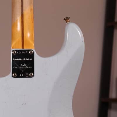 Fender Custom Shop Tomatillo Stratocaster Special Journeyman Relic - Maple Fingerboard, Super Faded Aged Sonic Blue image 12