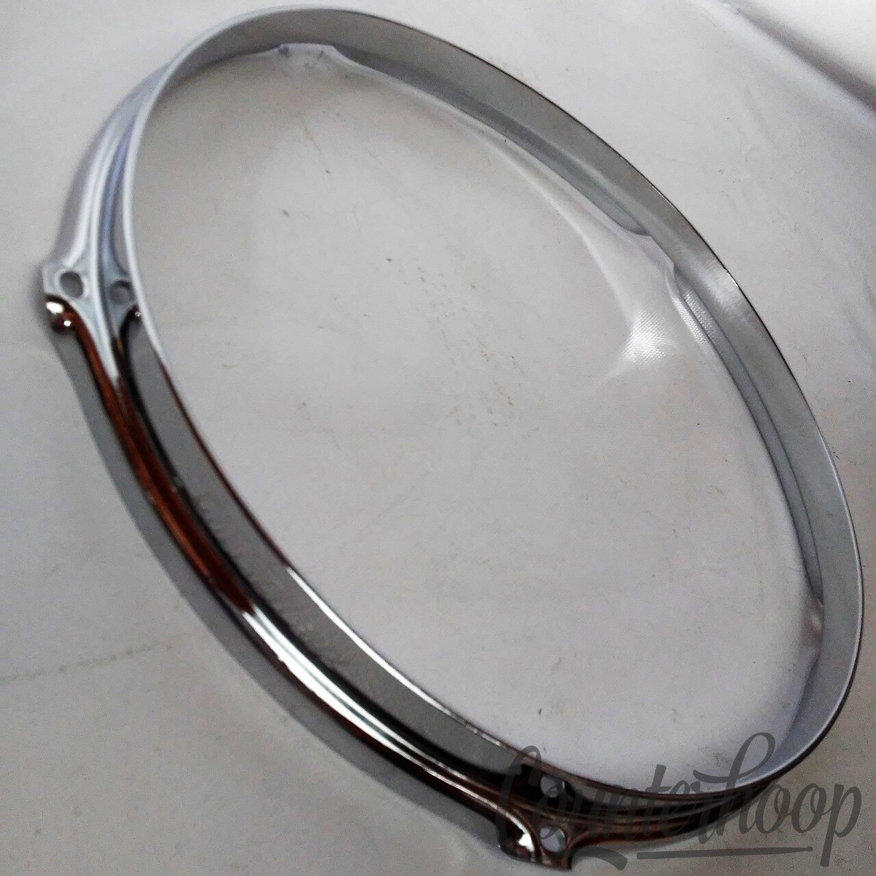 Gretsch 12" 302 5-Lug Rim/Hoop 3mm Thick Double-Flange Chrome Plating Chopper* — main photograph