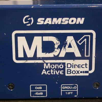 Samson MDA1 S-Max Series Mono Active Direct Box 2010s - Blue image 2