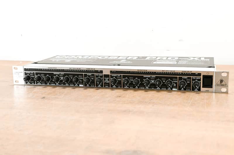 Behringer Composer Pro-XL MDX2600 Audio Interactive Dynamics Processor CG0133T image 1