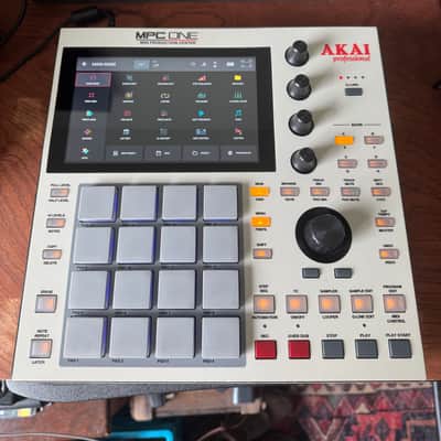 Akai MPC One Standalone MIDI Sequencer 2020 - Present - Black with Retro Skin and Upgraded Pads! image 4
