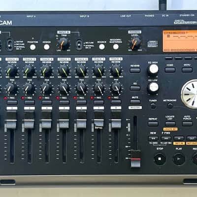 TASCAM DP-03SD 8-track Digital Portastudio Recorder 2017 - Present - Black image 1