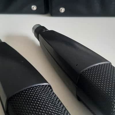 Set of 2x Sennheiser MD 421-U Cardioid Dynamic Microphones 1960s - 1990s - Black image 7