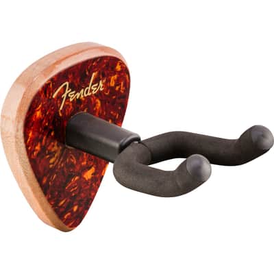 Fender 351 Guitar Wall Hanger, Tortoiseshell Mahogany image 3