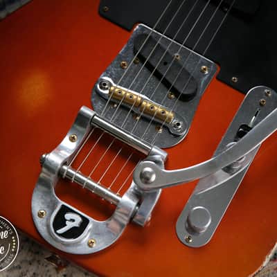 2024 Fender Custom Shop LTD 60s Tele Jazzmaster Bigsby Burnt Copper Relic image 13