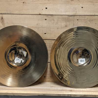 Zildjian 14" A Custom Hi-Hat Cymbals (Pair) 1991 - Present - Brilliant image 14