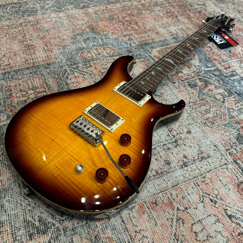 PRS SE DGT David Grissom Tremolo Signature 2023 - Present - McCarty Tobacco Sunburst image 1