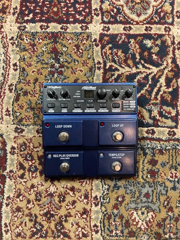 DigiTech JML2 JamMan Stereo 2010s - Blue image 1