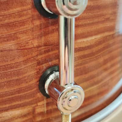 SSS Solid Shell Shop Custom Snare Drum Unikat 2025 - Brown image 21