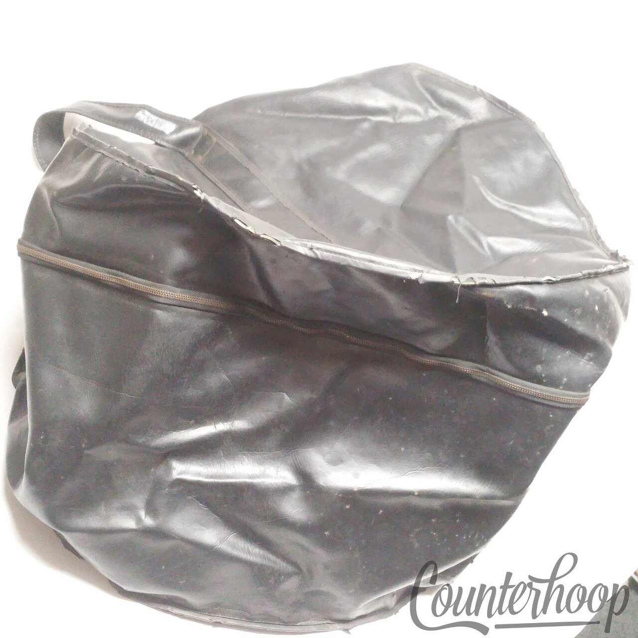 Leedy Leather 14x26" Bass Drum Case Soft Shell Fabric Vintage 40s Gig Bag USA* — main photograph