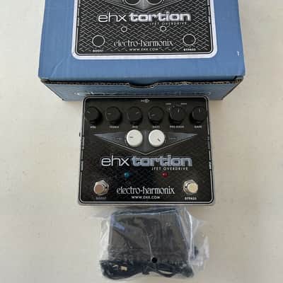 Electro Harmonix EHXtortion JFET Overdrive EHX Tortion Guitar Effect Pedal + Box image 1