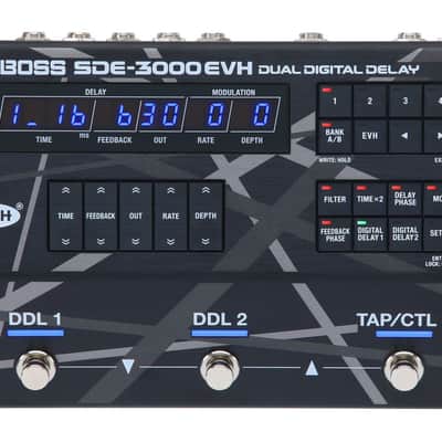 Boss SDE-3000 EVH Dual Digital Delay Effects Pedal image 2