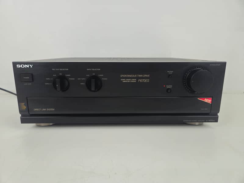 Sony - TA-F670ES - Stereo Integrated Amplifier - Serviced image 1