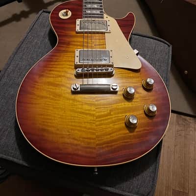 2022 Gibson Custom Shop '60 Les Paul Standard Reissue Cherry Sunburst VOS image 5